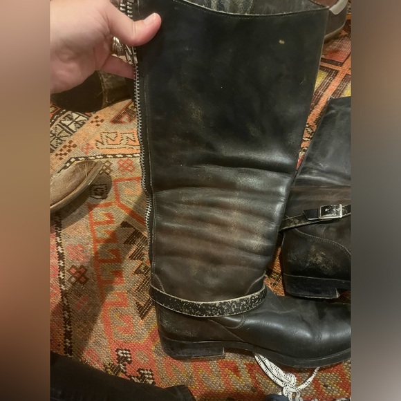 Golden goose black Riding Boots - Picture 4 of 6